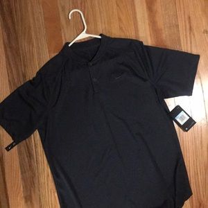 NWT Men’s Nike collarless golf shirt